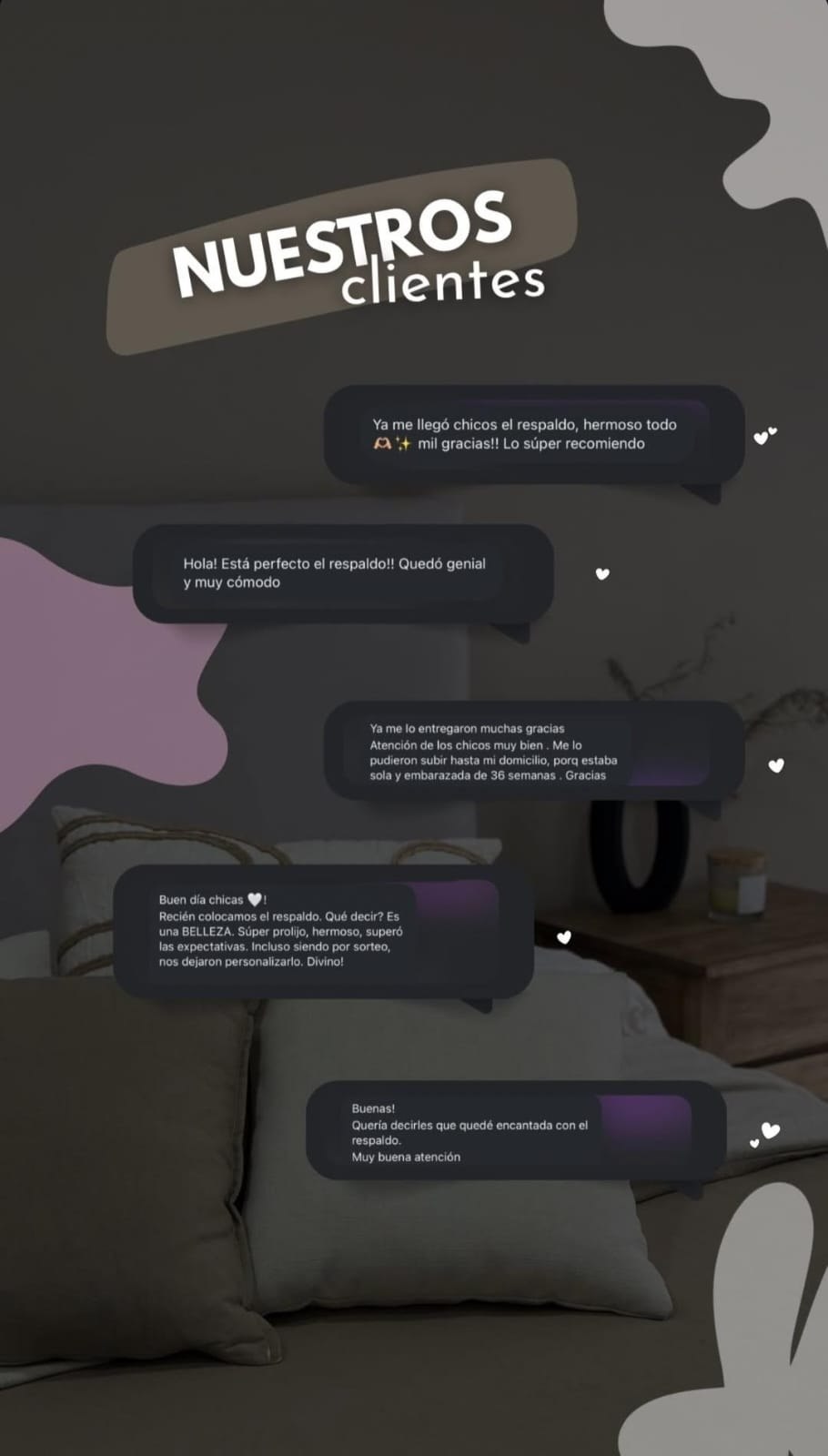 Reseñas de clientes sobre respaldos